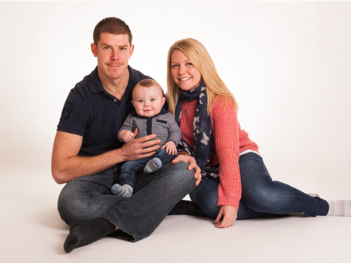 Kent studio photography of family