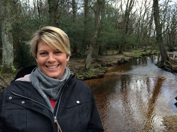 Photograph of Shelley in the New Forest