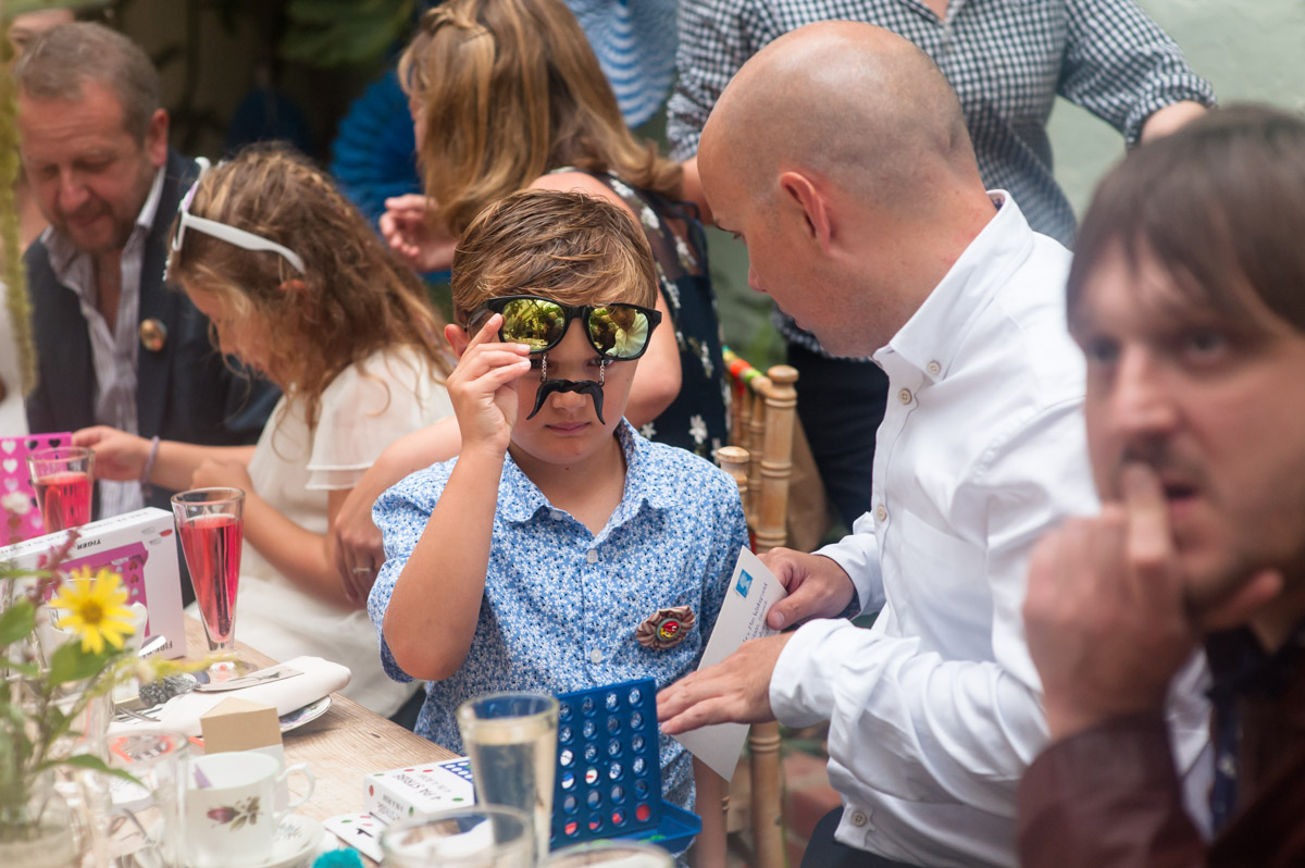 photograph of children at Rachel and daniels wedding in kent