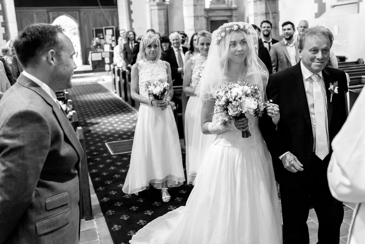 St Marys church wedding in Chilham kent