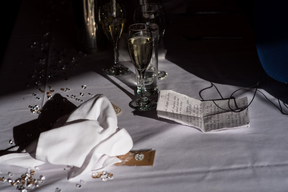 Detail photograph of speeches