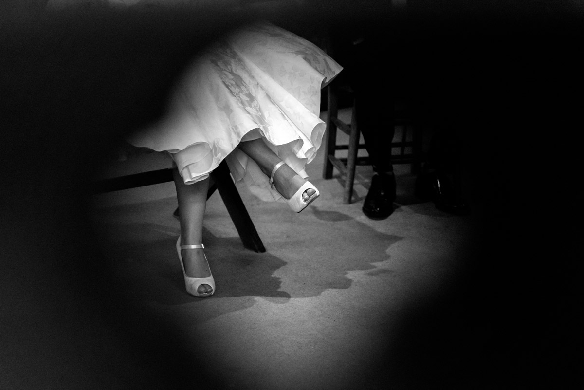 Photograph of emily wedding shoes