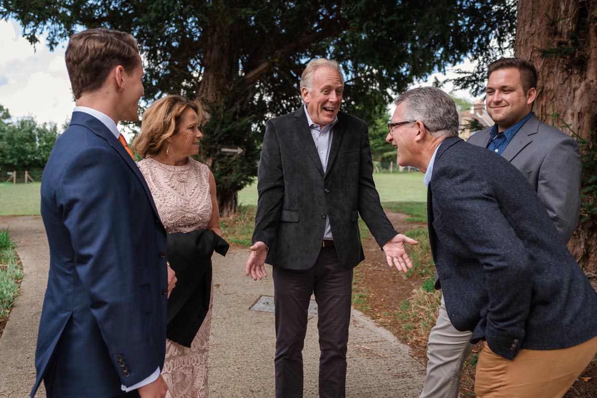 Guests at Claire and Stefans Broadstairs wedding