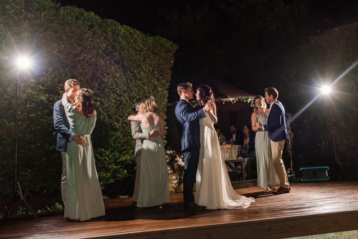 Braodstairs wedding photography first dance