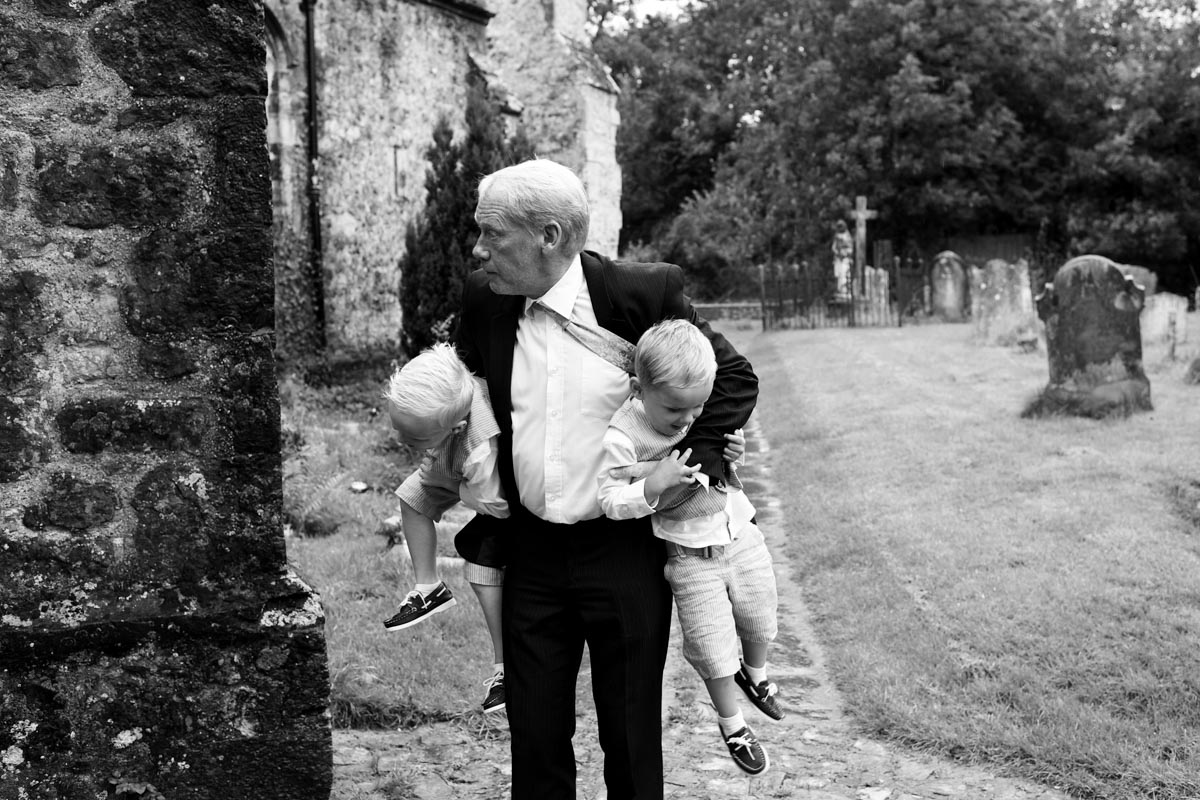 Photograph of Billy's dad on his Kent wedding day