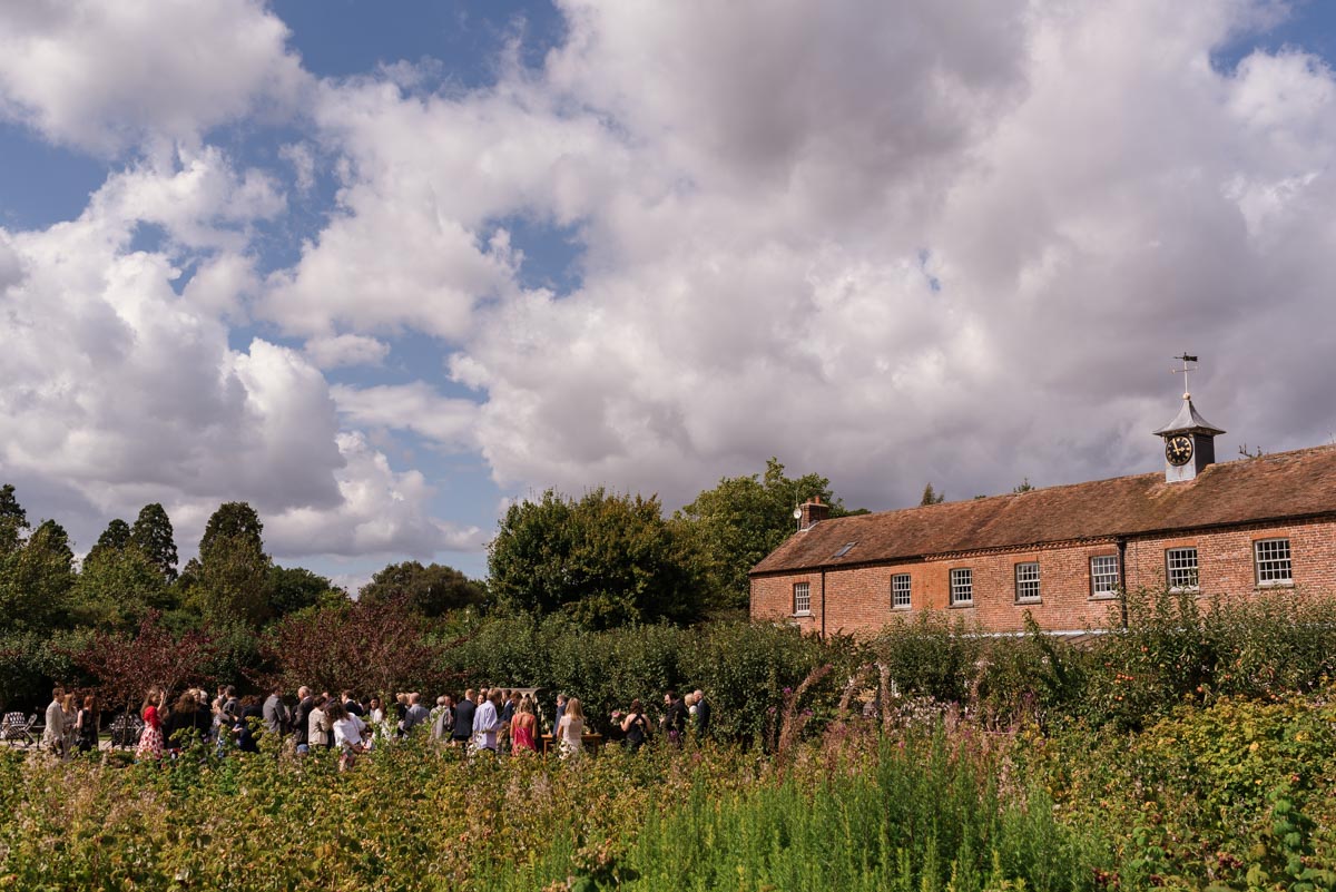 Wedding photography at the secret garden in Kent