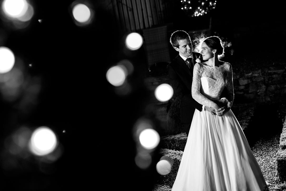 Photograph of night portrait at Holdsworth House