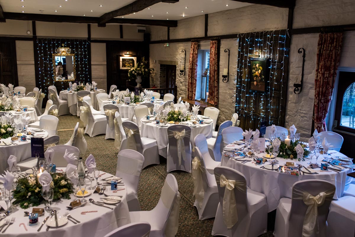 Holdsworth House wedding reception room