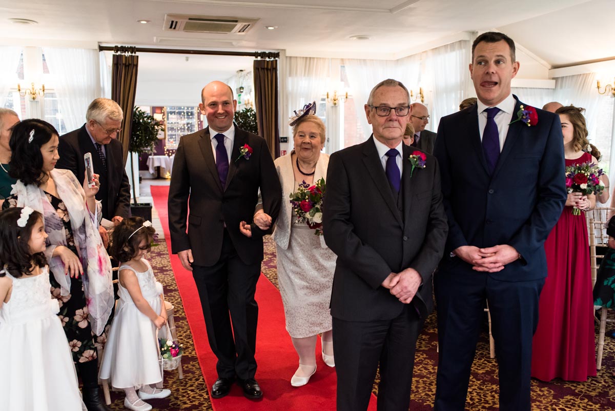 Jo and Grahams Chilston Park Hotel wedding in Kent