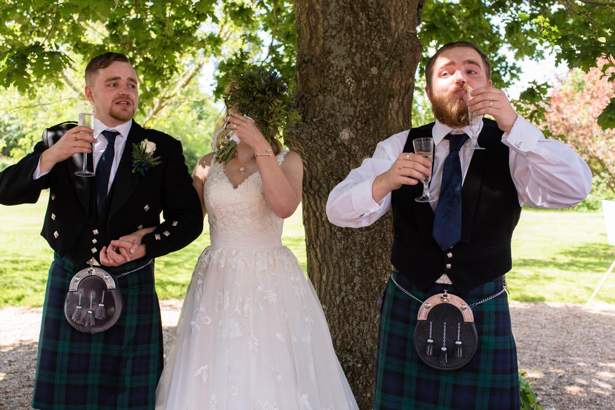 Wedding photography at Ratsbury Barn in Kent