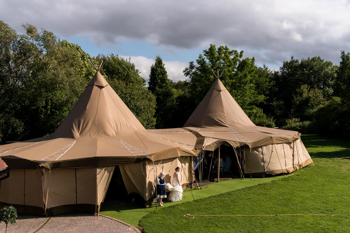 Photograph of Gardens Yalding Tipis