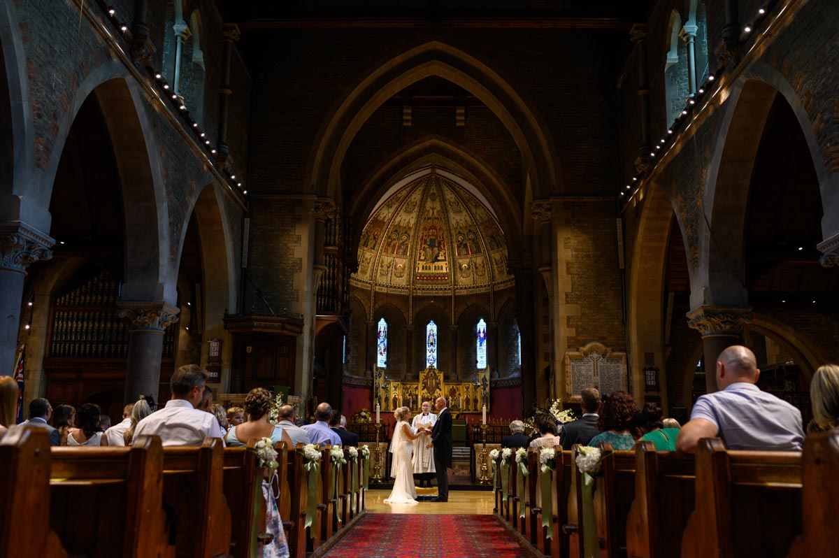 Folkestone church wedding in Kent
