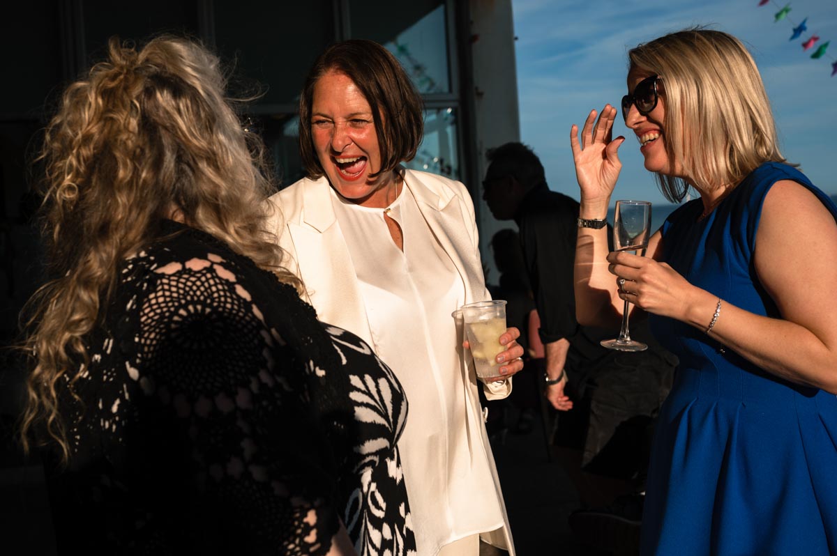 wedding reception photography in Saltdean