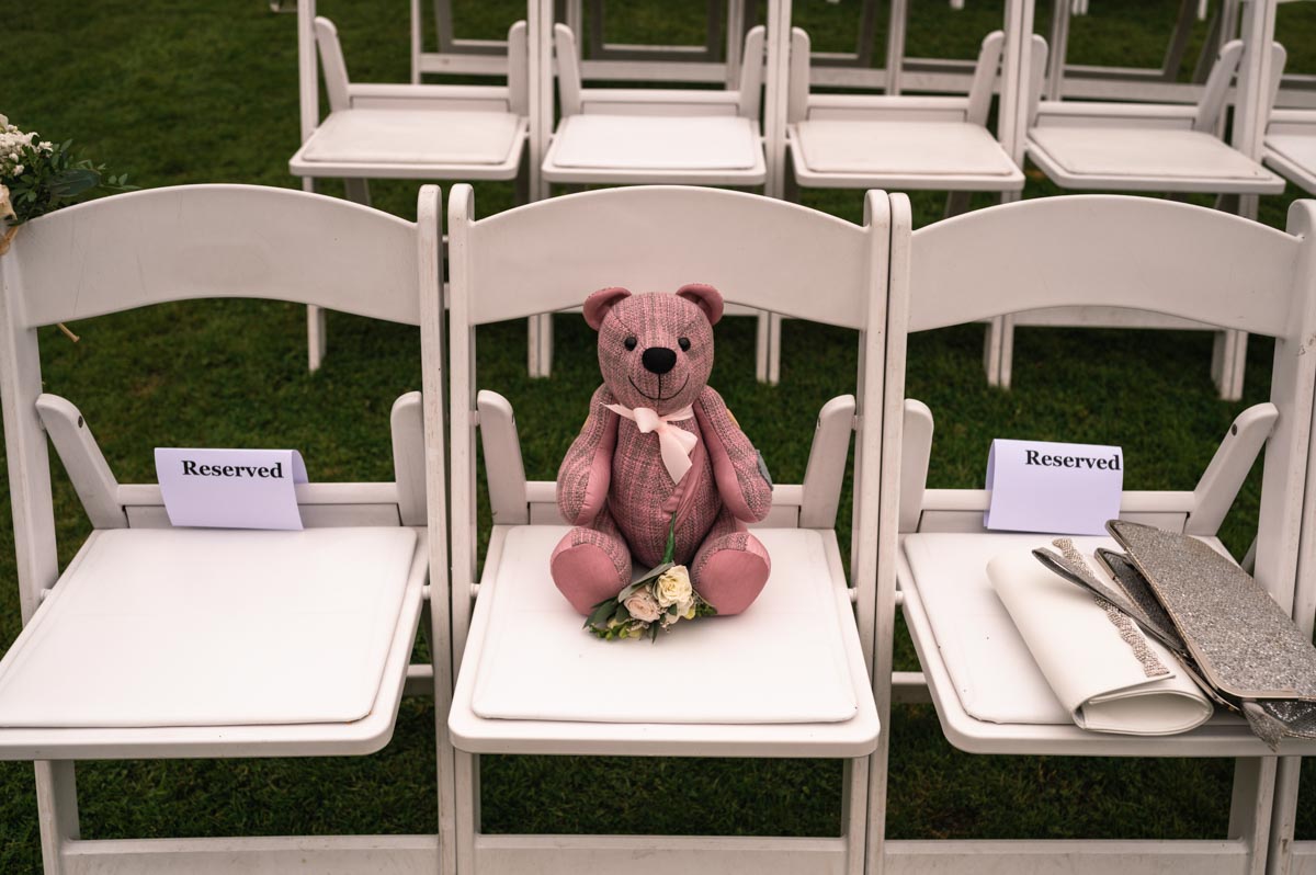 westenhanger castle wedding outdoor ceremony