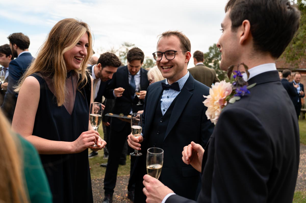 Kent wedding photography at Bilsington priory