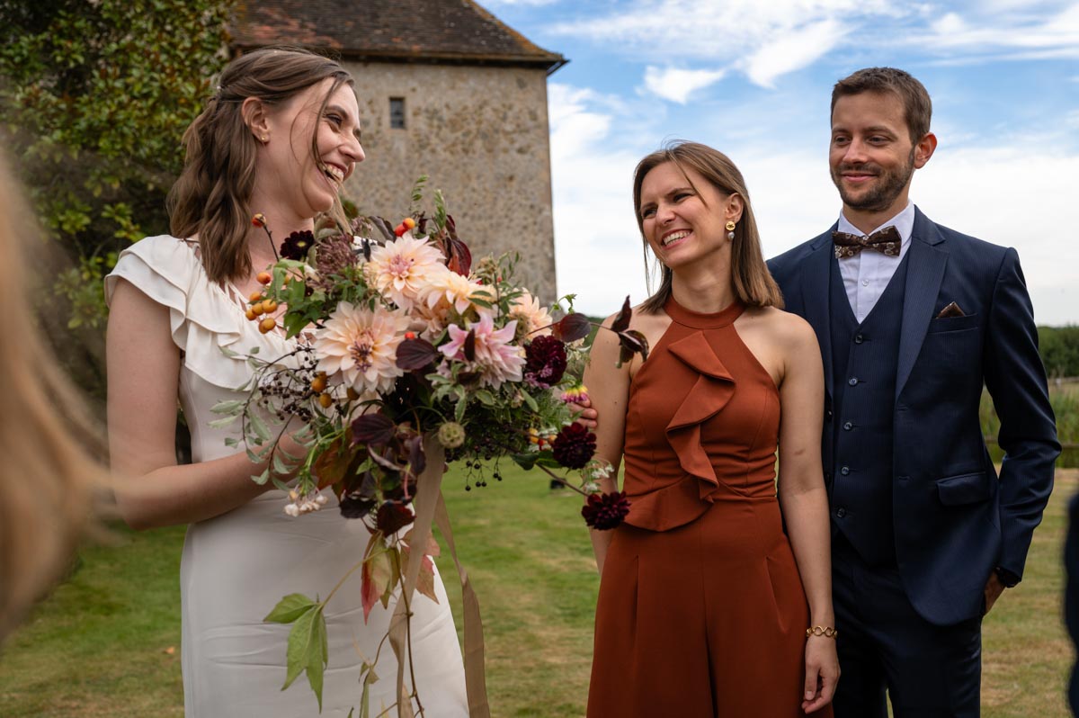 Natural wedding photography in Kent