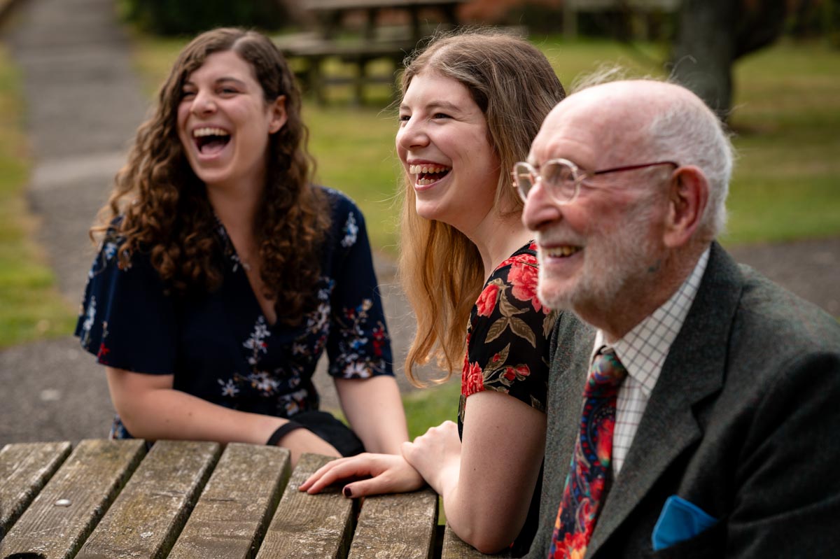 Bilsington Priory Wedding Photography - Pablo and Poppys guests