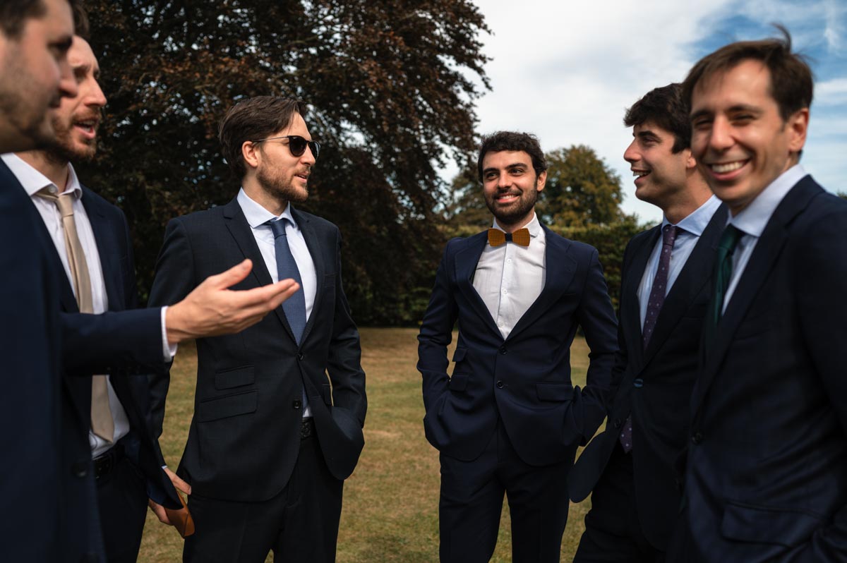 Bilsington Priory wedding venue. Pablos friends