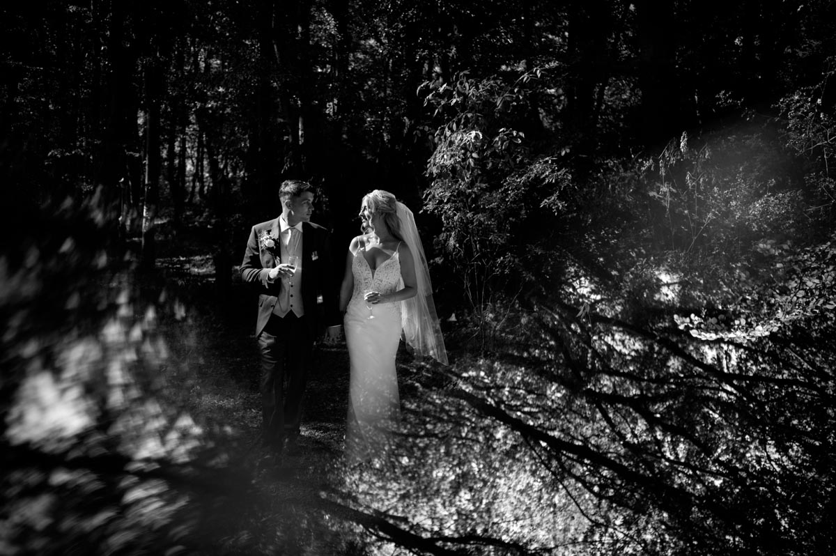 Wedding portrait at swallows oast in ticehurst