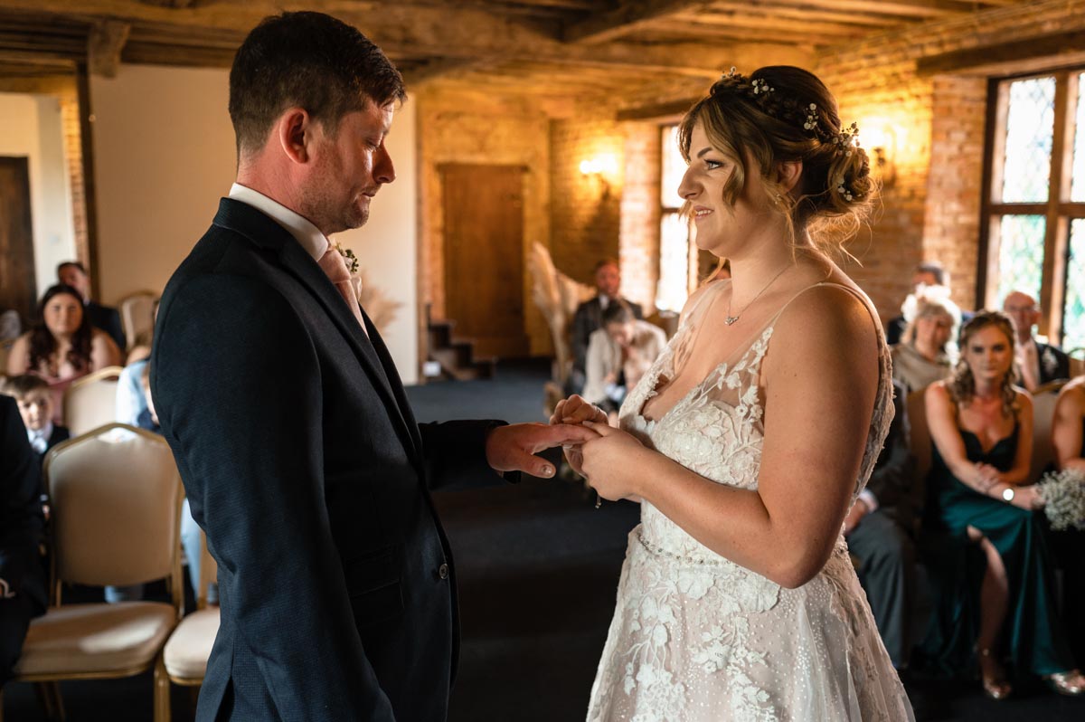 the banqueting hall ceremony room at westenhanger castle