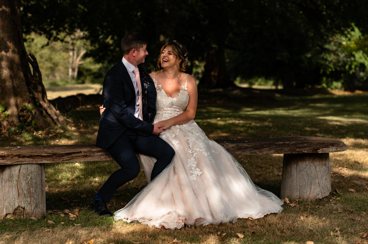 natural wedding photography at westenhanger castle in kent