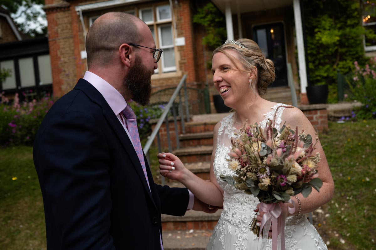 Alison & Paul registry office wedding